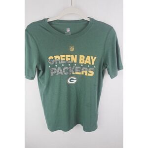 NFL Green Bay Packers Football Youth Medium (10-12) NFL Crew‎ Neck T-Shirt